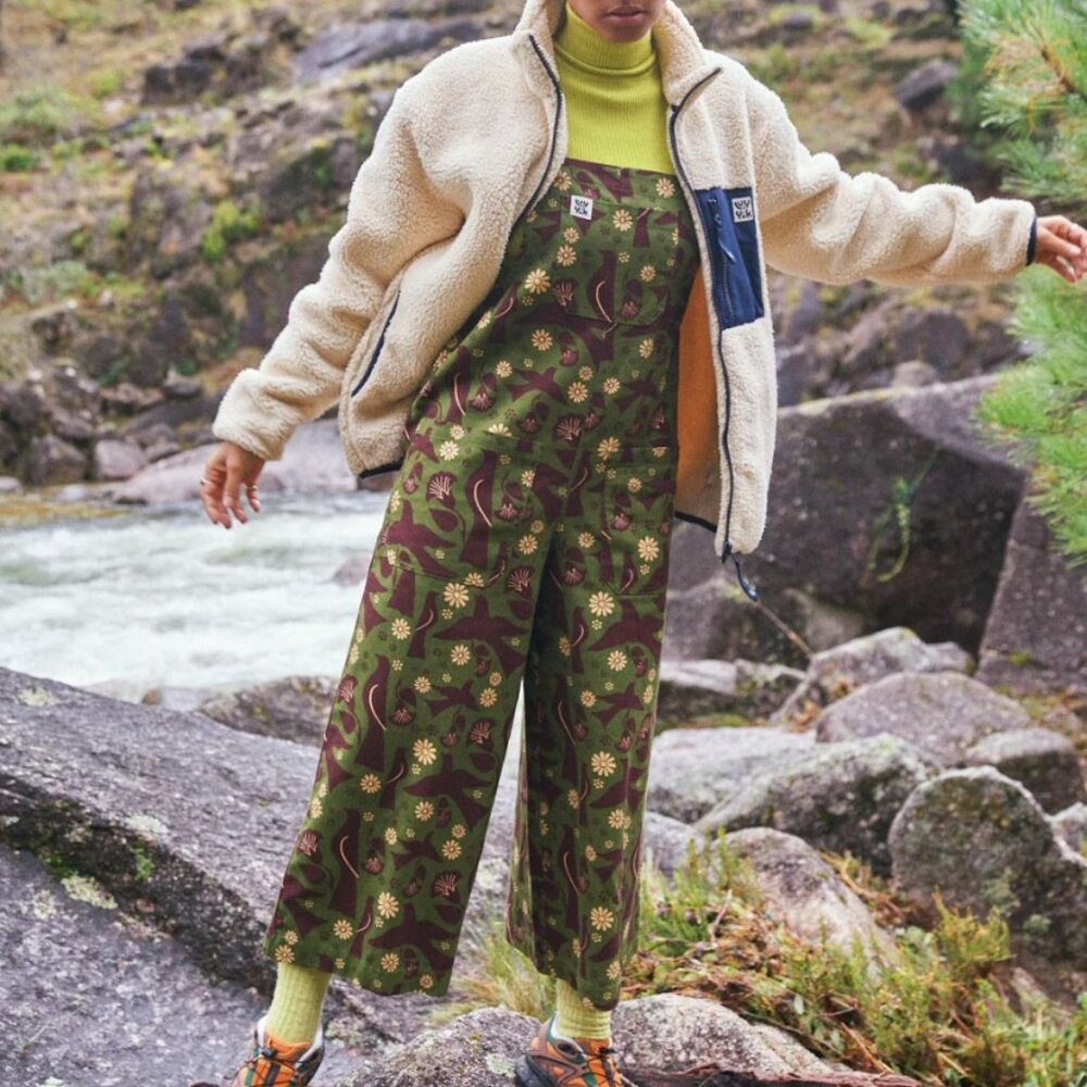 Lucy and Yak Jenny Dungarees Overalls UK8 - Picture 2 of 5